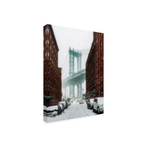 Bruce Getty 'The New York Blizzard' Canvas Art,24x32